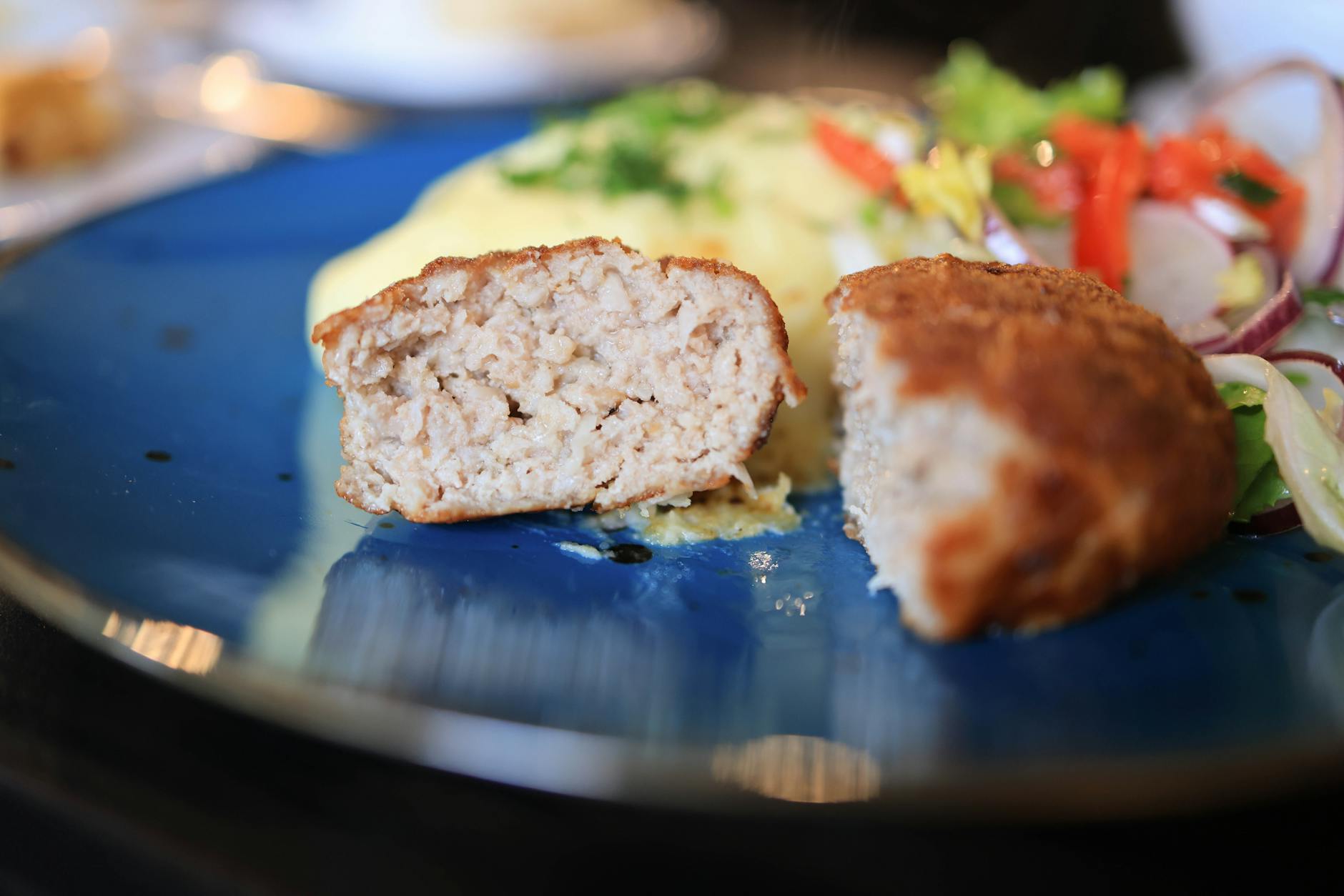 Detailansicht: Fleischersatz Produktion