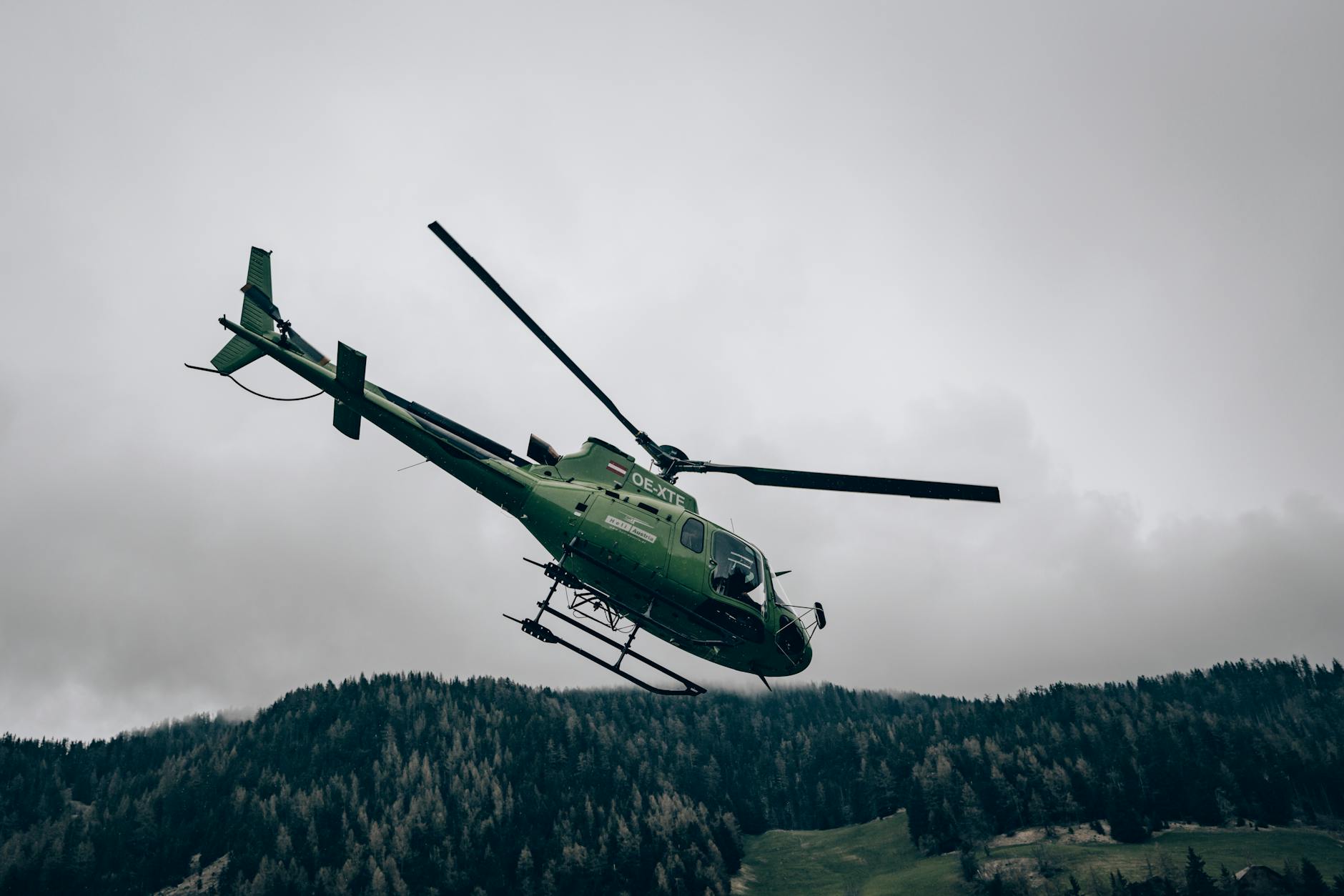 Hubschrauber Detailansicht: Hubschrauber