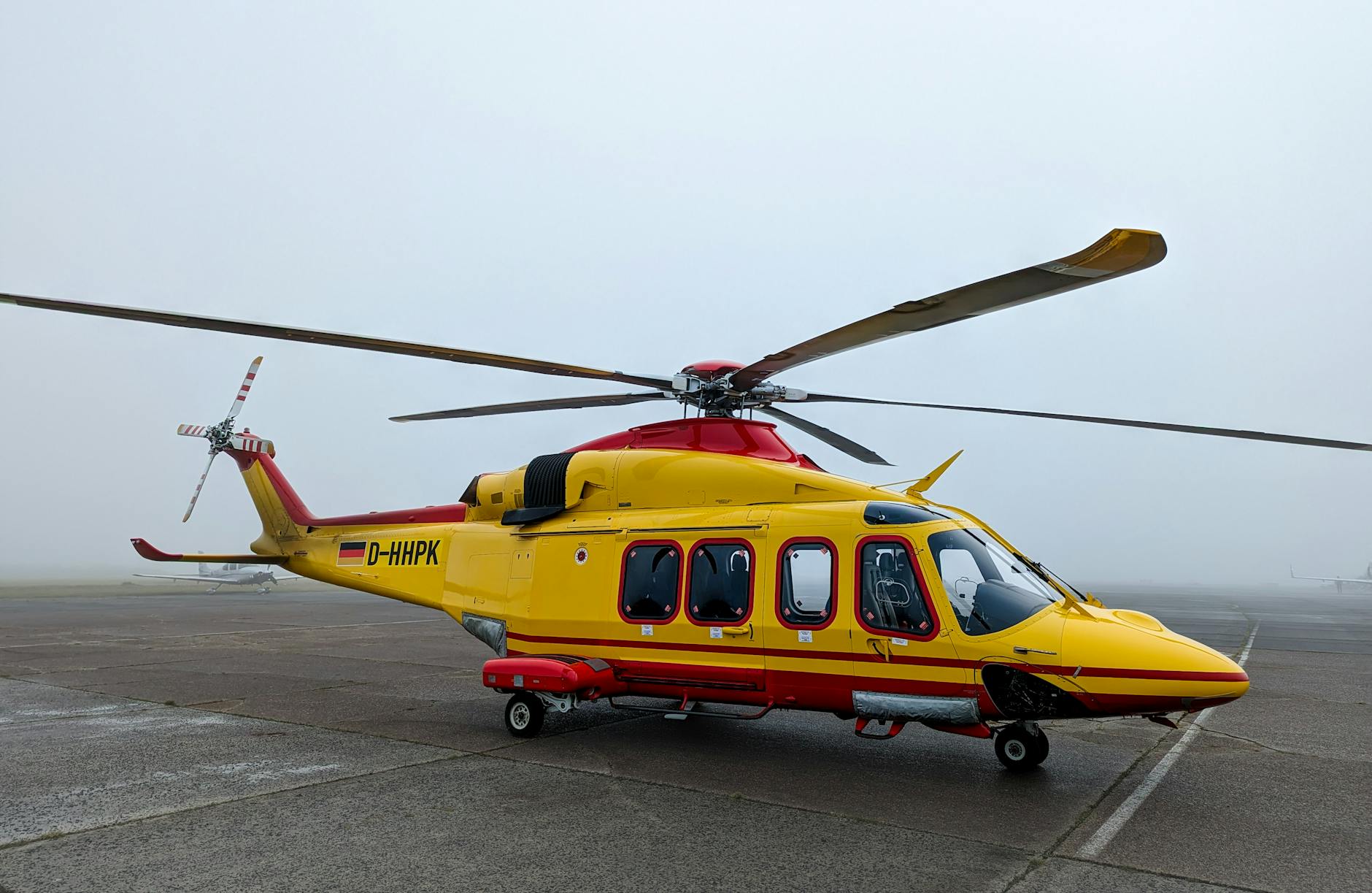 Detailansicht: Rettungshubschrauber