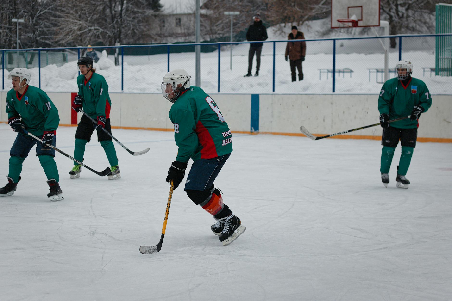 Detailansicht: Roger Federer Eishockey