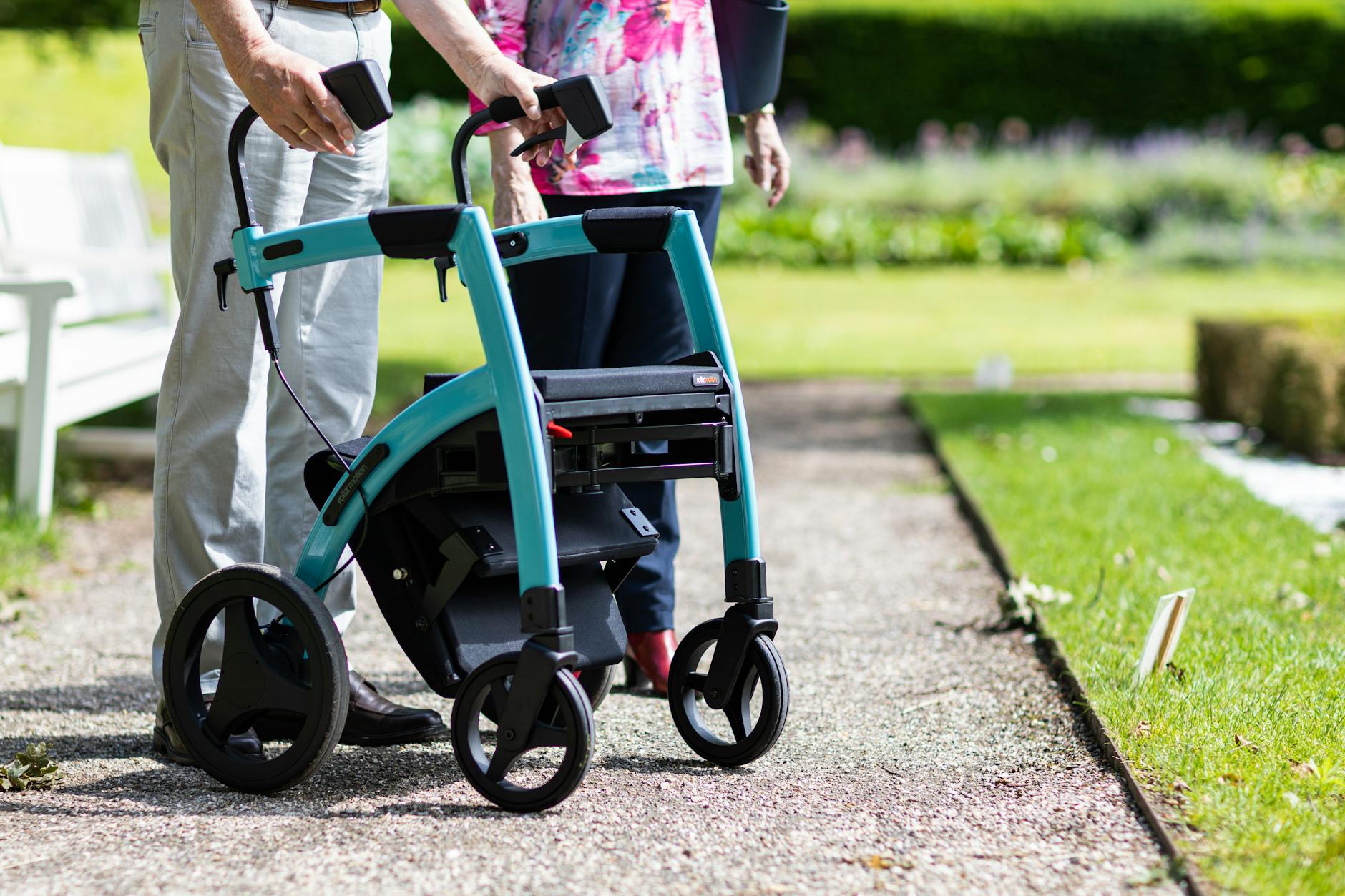 Rollator Detailansicht: Rollator