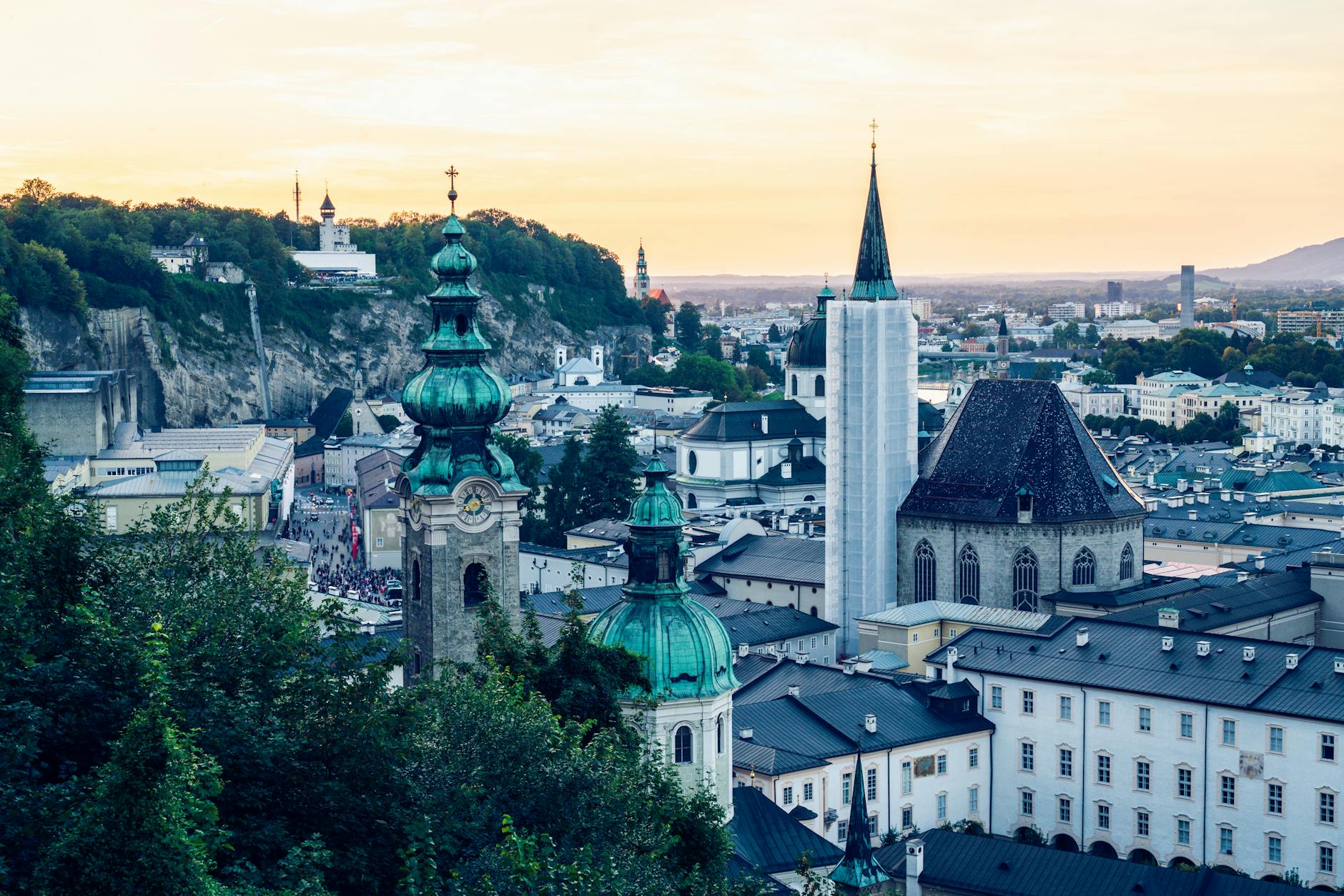 Salzburg Illustration zu Salzburg