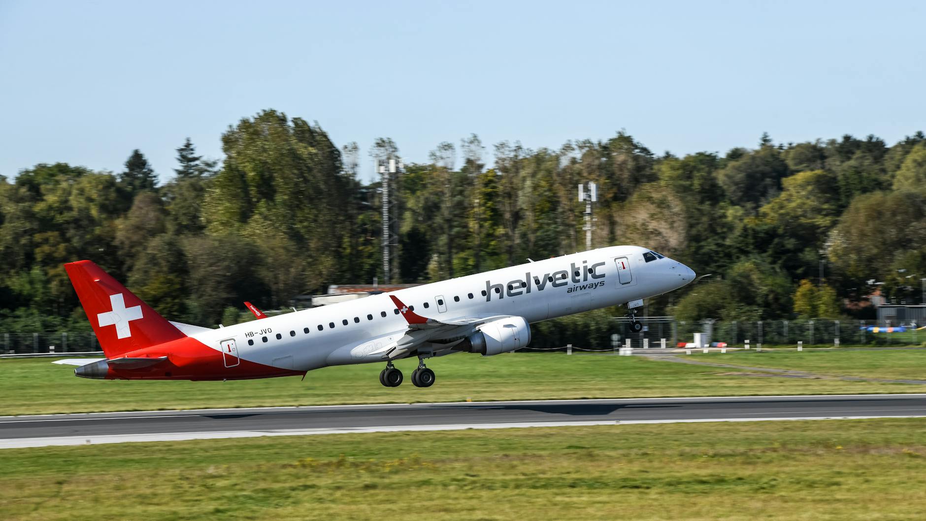 Swiss Flugzeug Symbolbild zum Thema Swiss Flugzeug