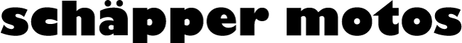 schäpper motos