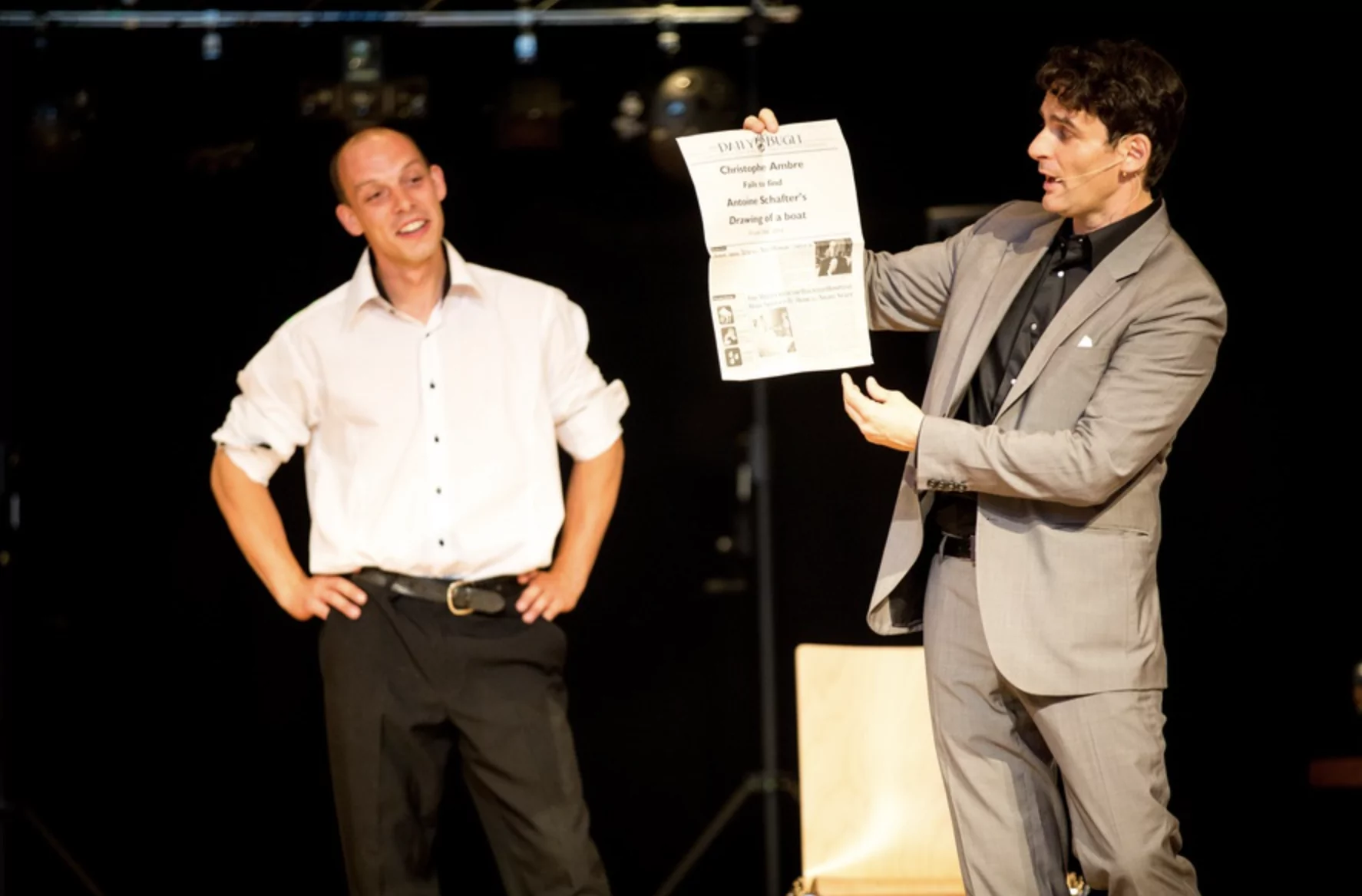 Zauberer Mentalist Taschendieb Christophe Ambre