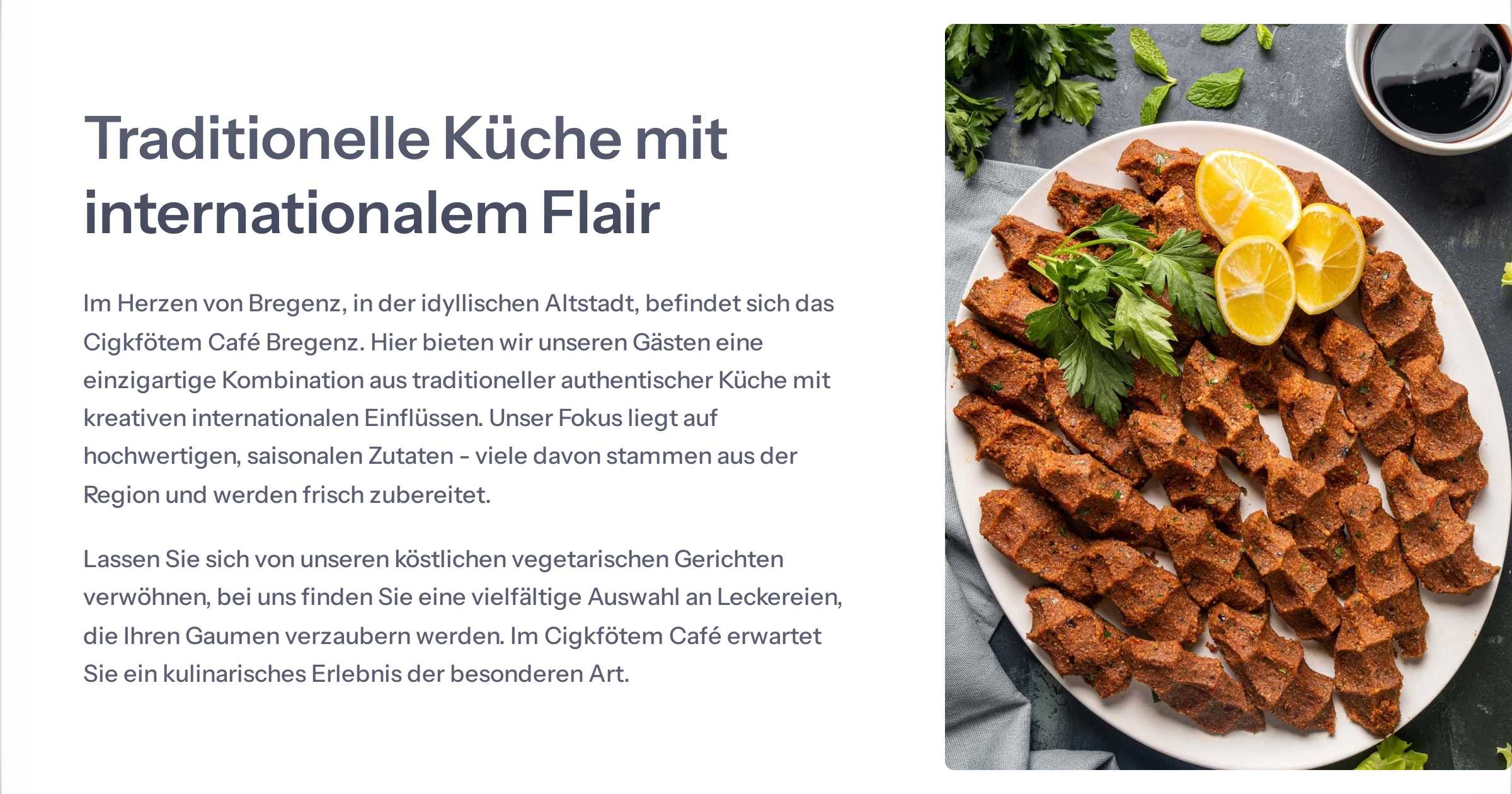 Çiğköftem Café Bregenz