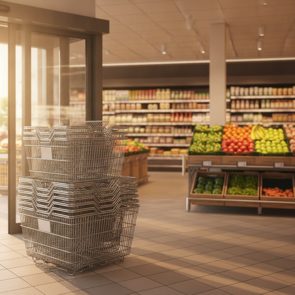 EDEKA tegut Übernahme: Supermarkt-Gang mit frischem Obst und Gemüse